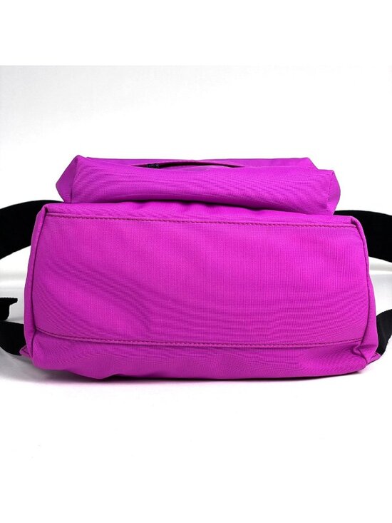 Balenciaga Logo Backpack Nylon Purple main image 7